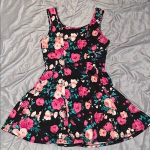 Women’s Body Central Floral Skater Dress
